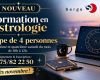 NOUVEAU ! FORMATION EN ASTROLOGIE – GROUPE DE QUATRE PERSONNES.